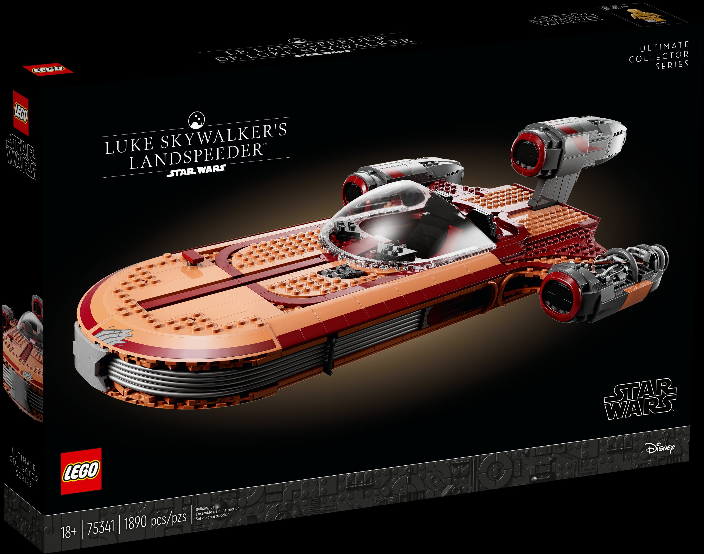 Lego le Landspeeder de luke