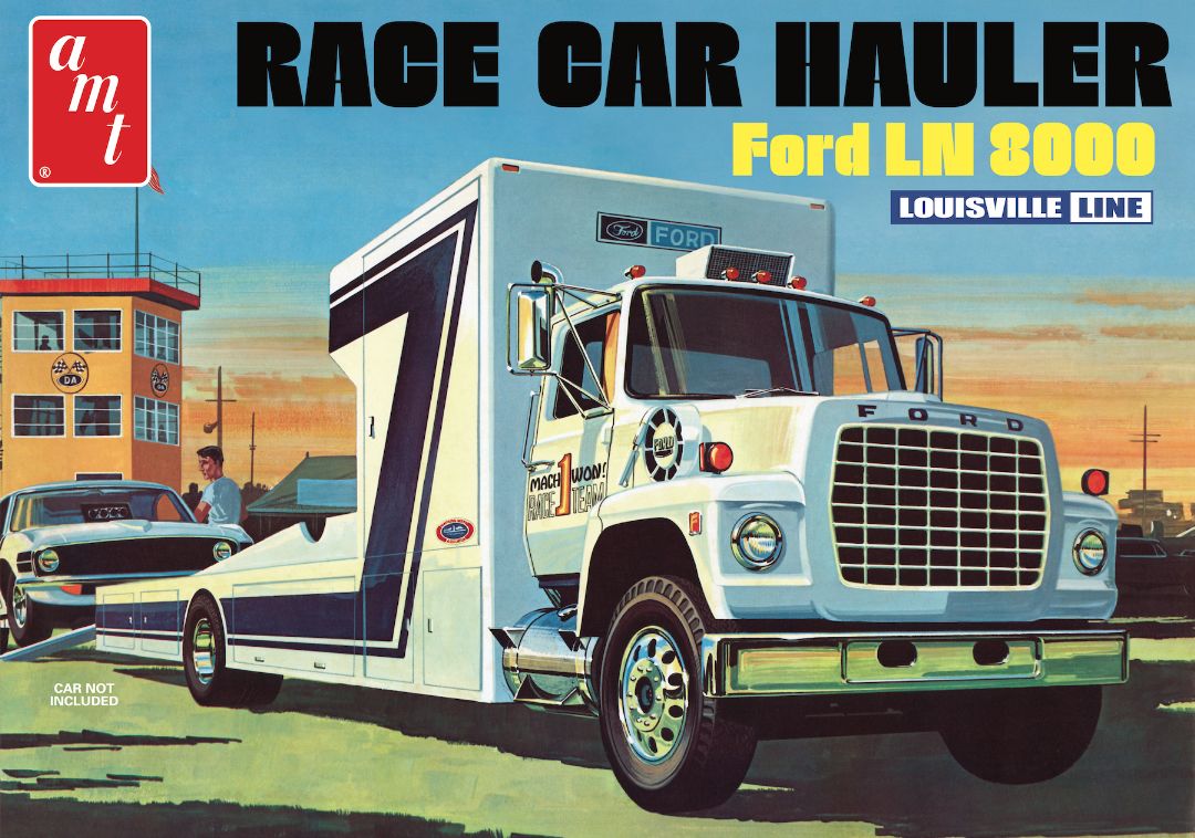 FORD LN 8000 RACE CAR HAULER 1/25