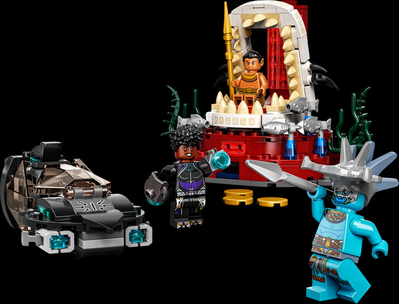 LEGO Black Panther La salle du trône du roi Namor