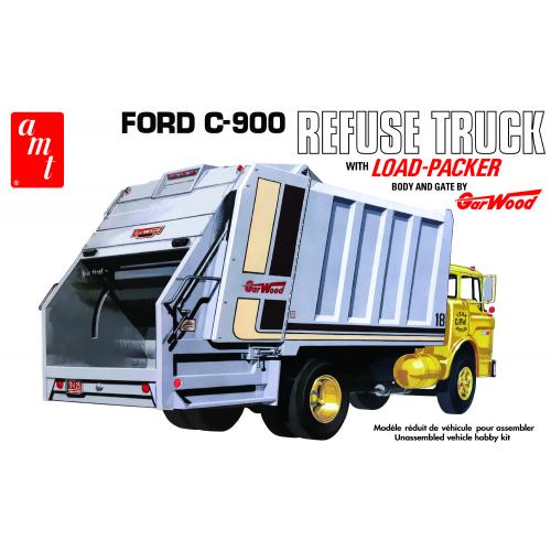 Ford C-900 Gar Wood Load Camion de poubelles, 1/25