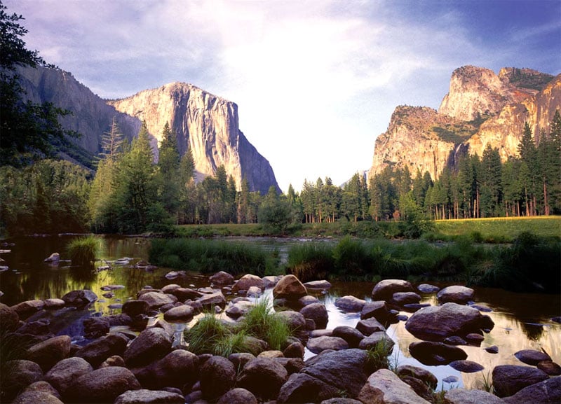 La vallée de Yosemite, casse-tête de 1000 pièces
