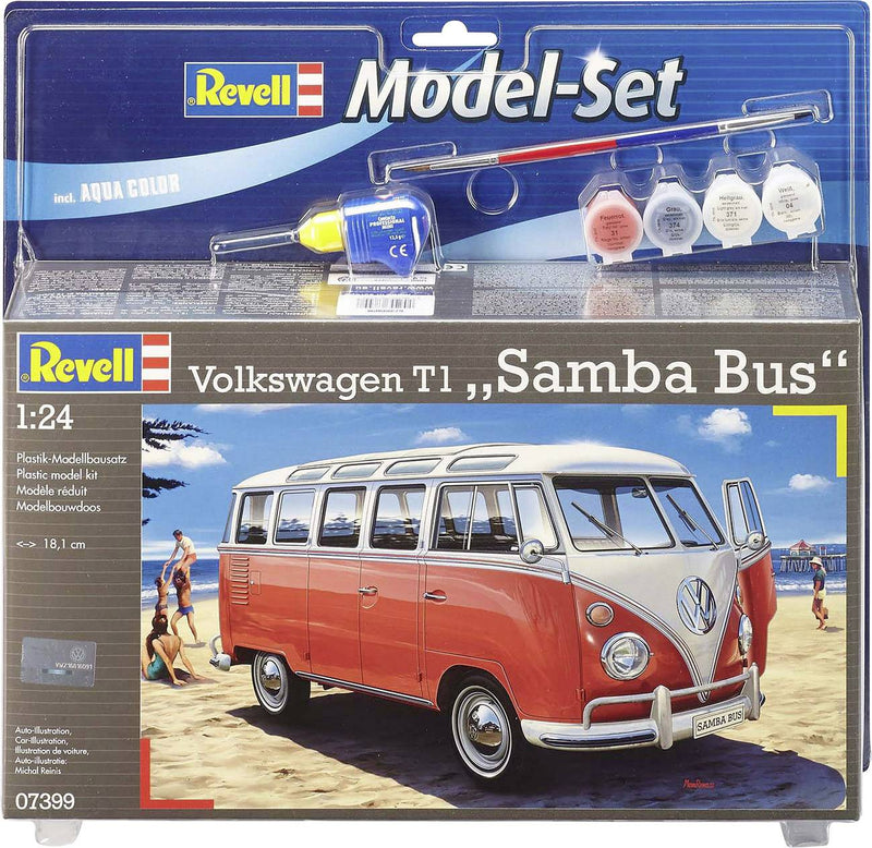 Modèle à coller model set t samba bus