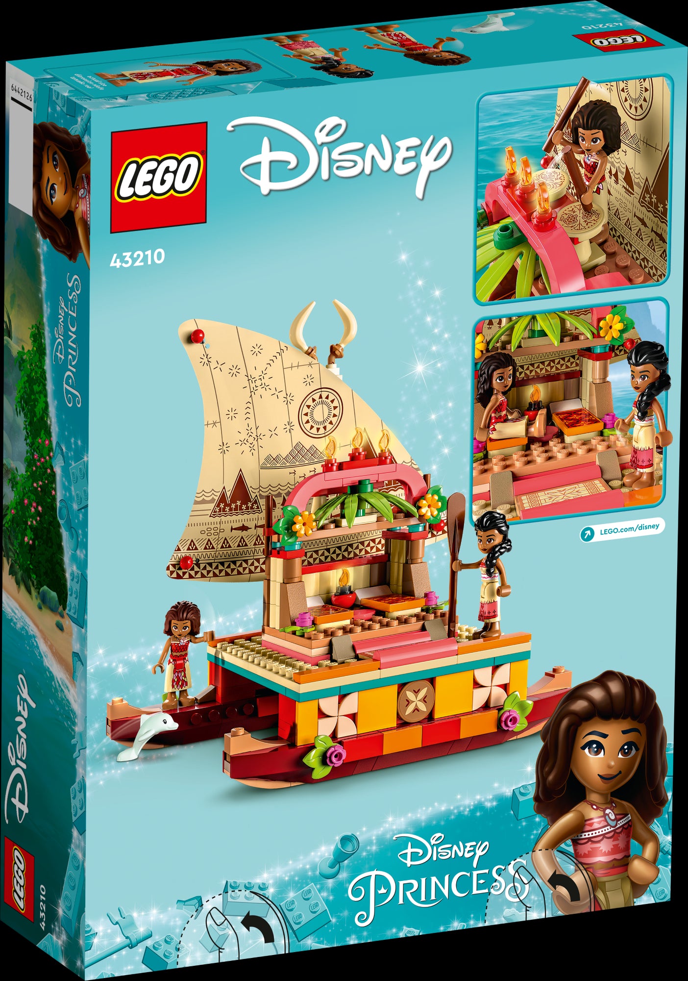 Le bateau-guide de Moana