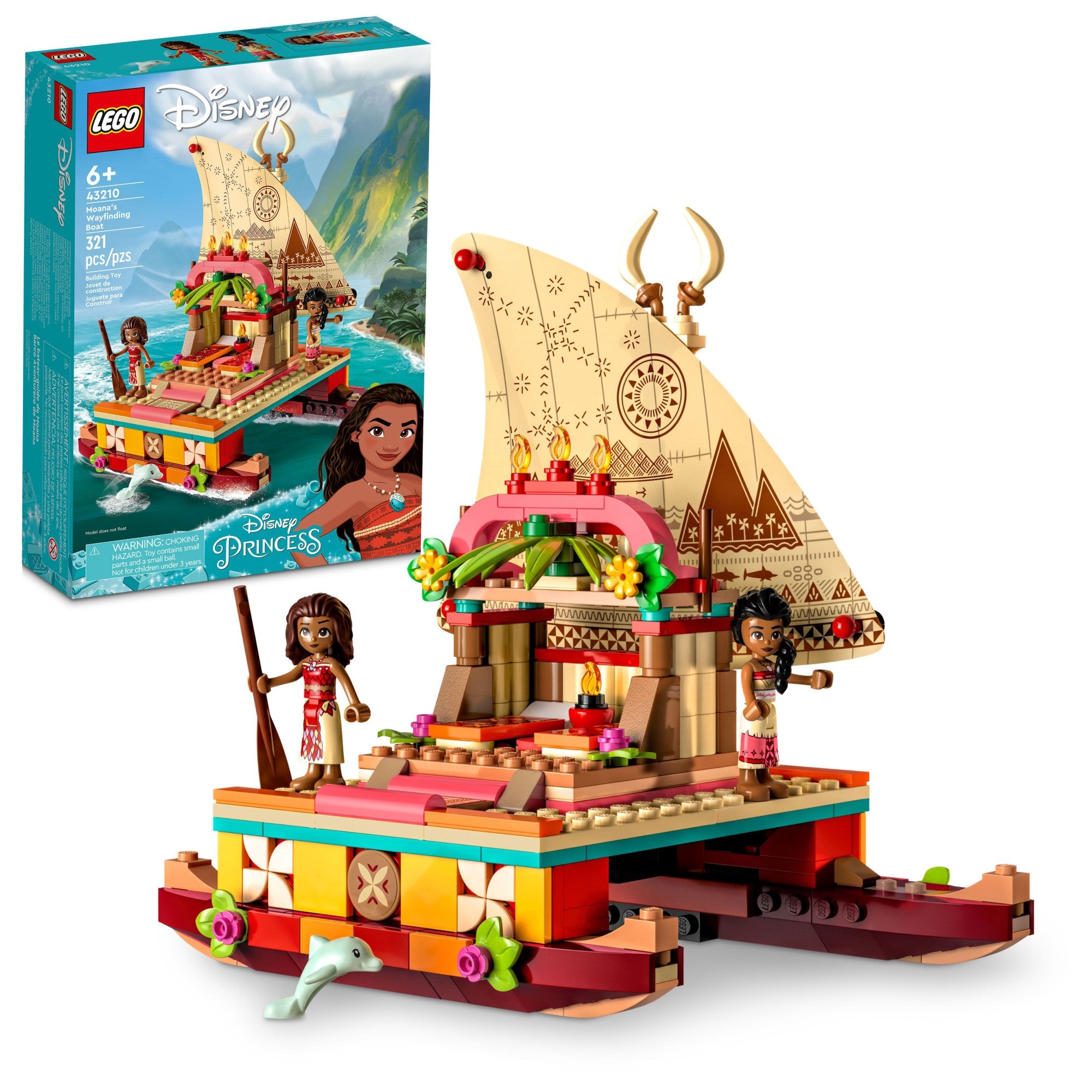 Le bateau-guide de Moana