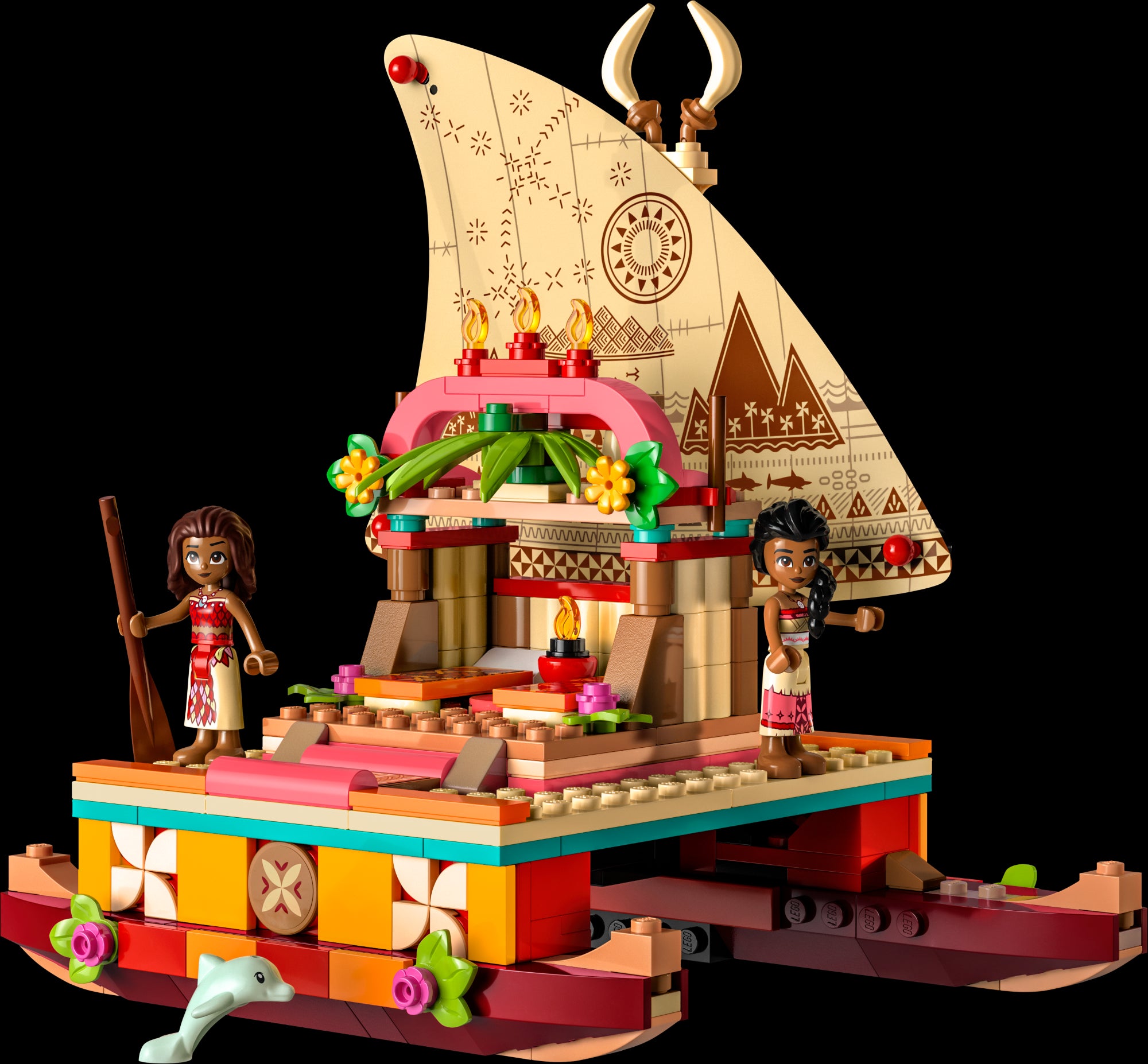 Le bateau-guide de Moana