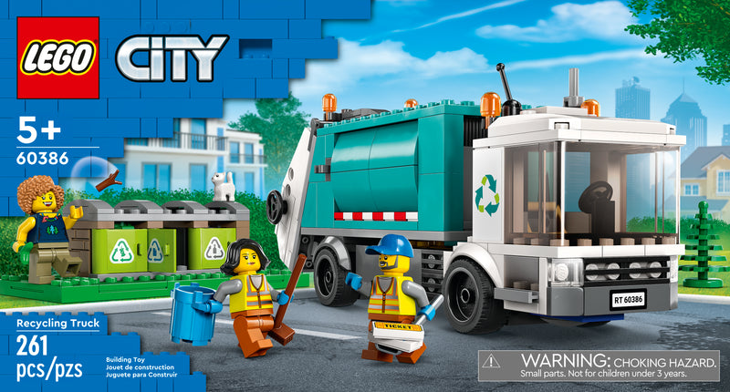 Le camion de recyclage 60386, City