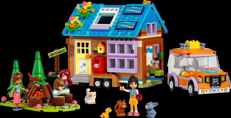 La maison mobile miniature