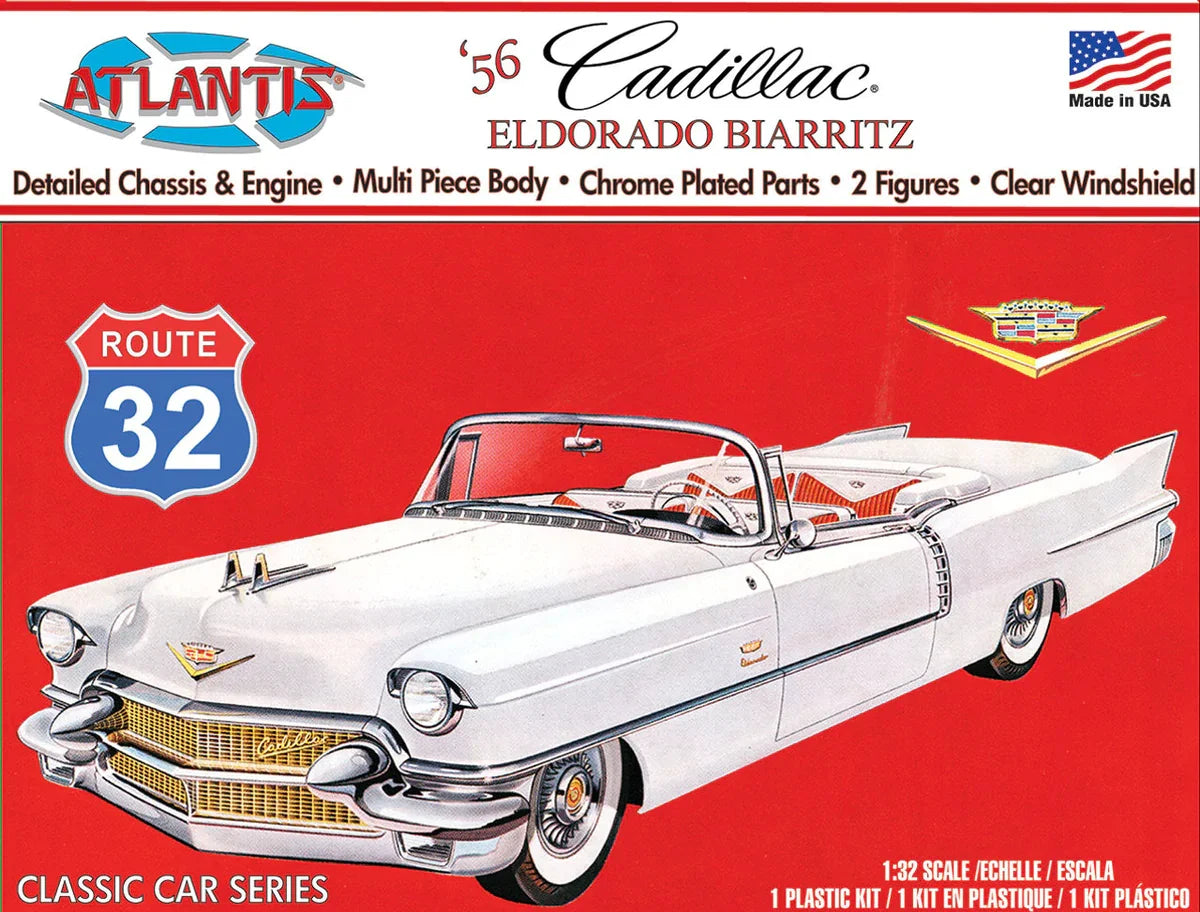 Modèle à coller 56 cadillac eldorado biarritz 1/32