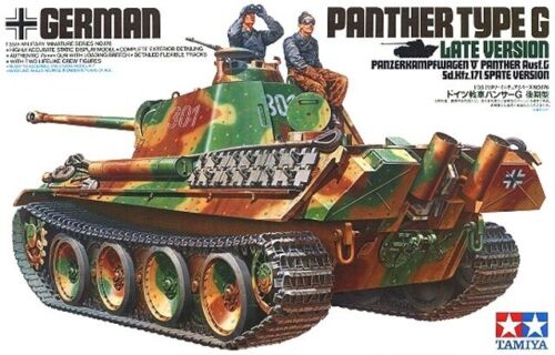 Modèle à coller german panther type g late vers.1/