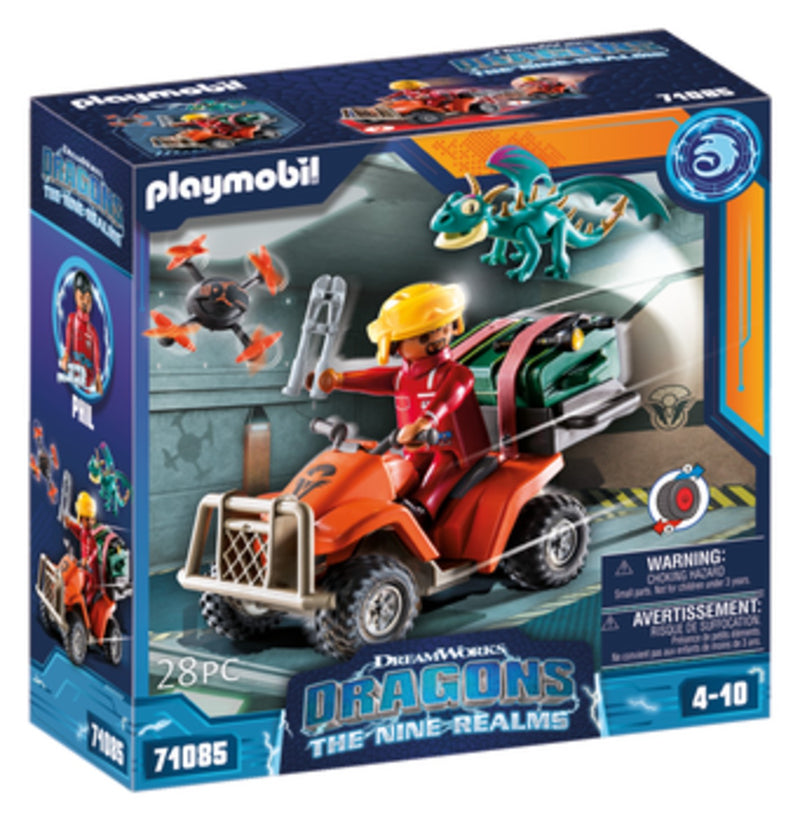 Playmobil, The Nine Realms - Icarus quad et Phil