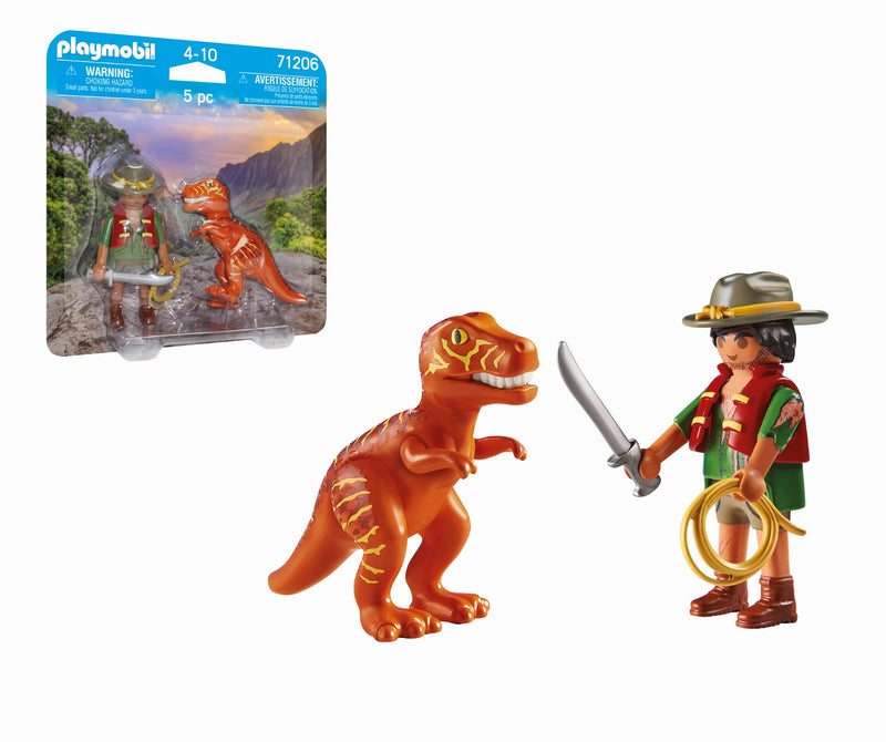 Playmobil, Duo Aventurier et tyrannosaure