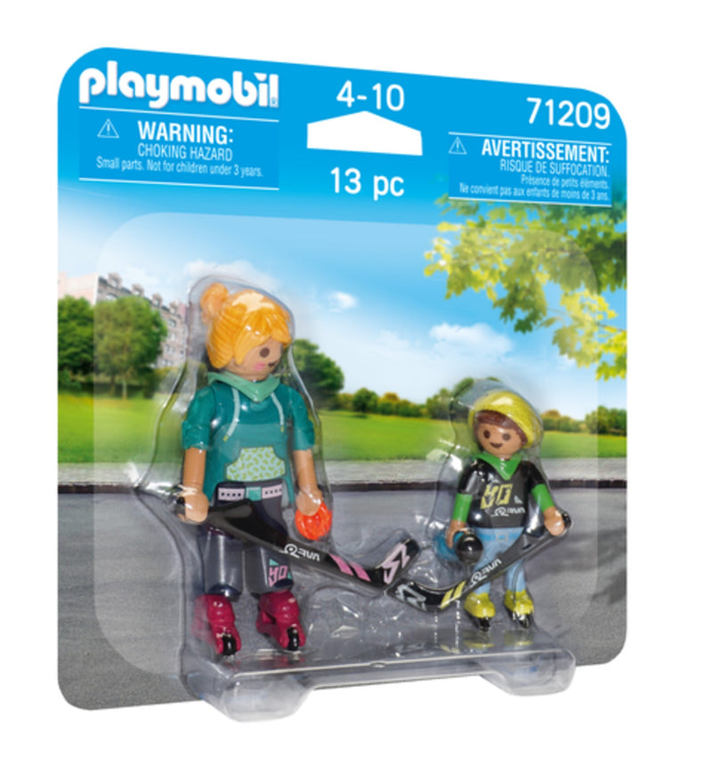 Playmobil, Duo Joueur de roller hockey