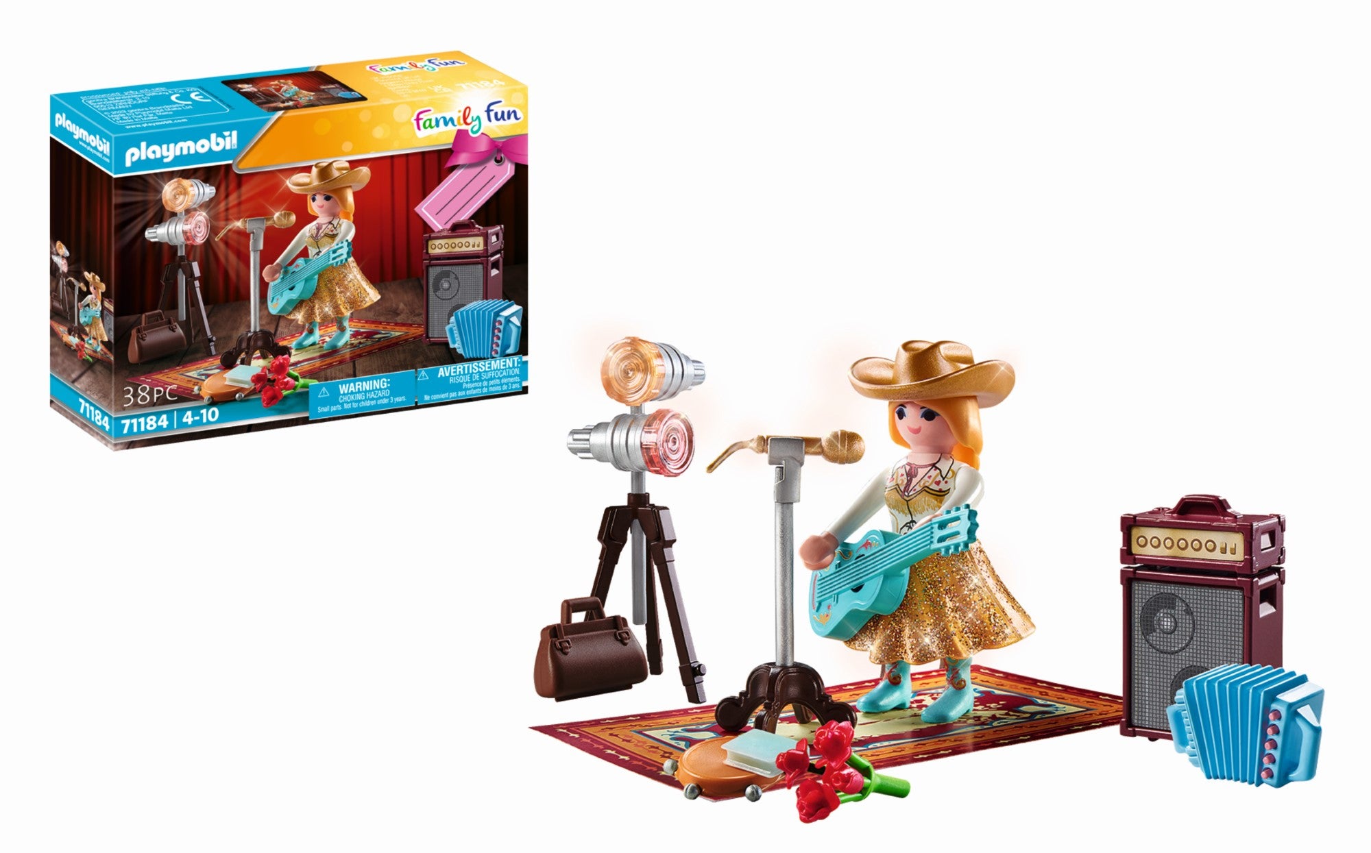 Playmobil, Set cadeau Chanteuse de country