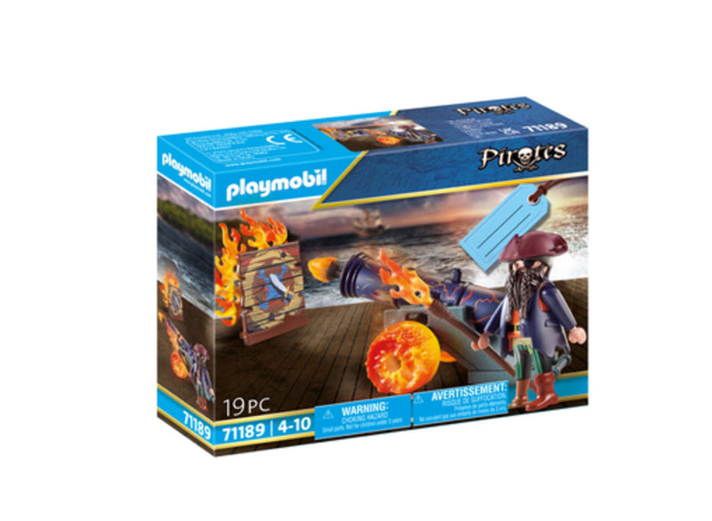 Playmobil, Set cadeau Pirate et canon de feu