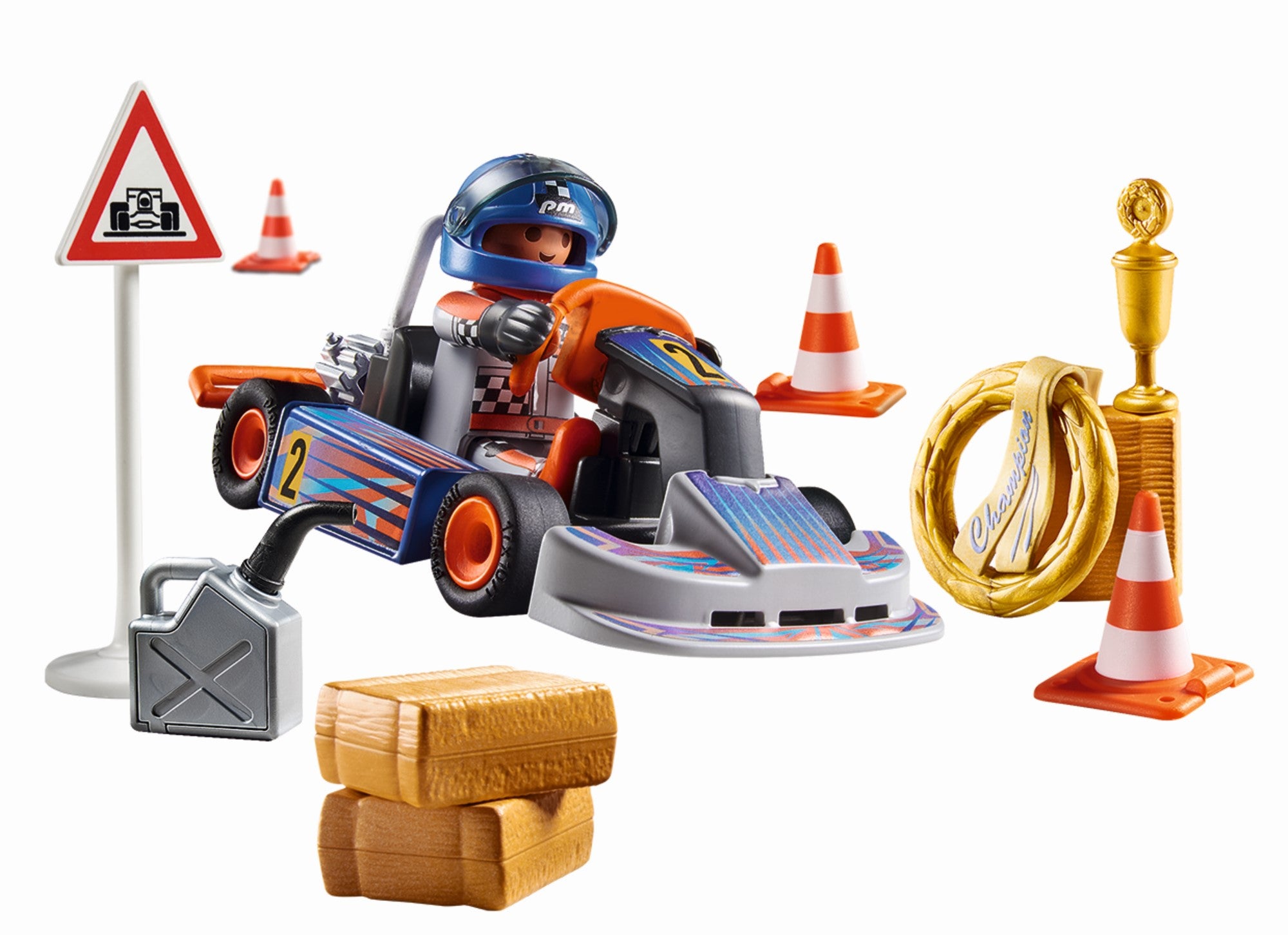 Playmobil, Set cadeau Pilote de kart