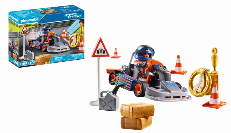 Playmobil, Set cadeau Pilote de kart