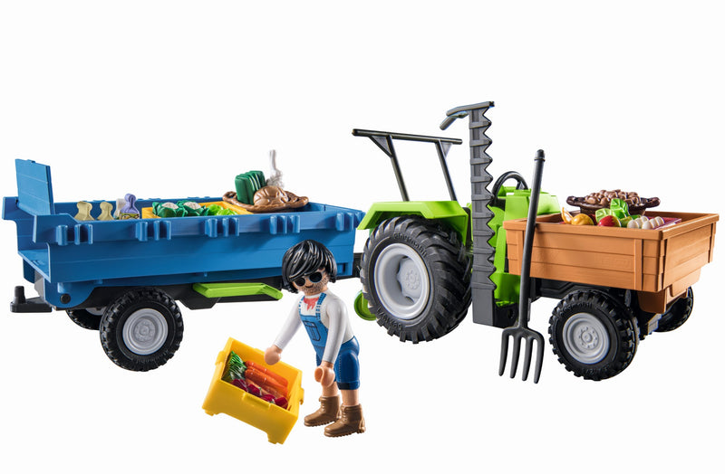 Playmobil, Tracteur avec remorque
