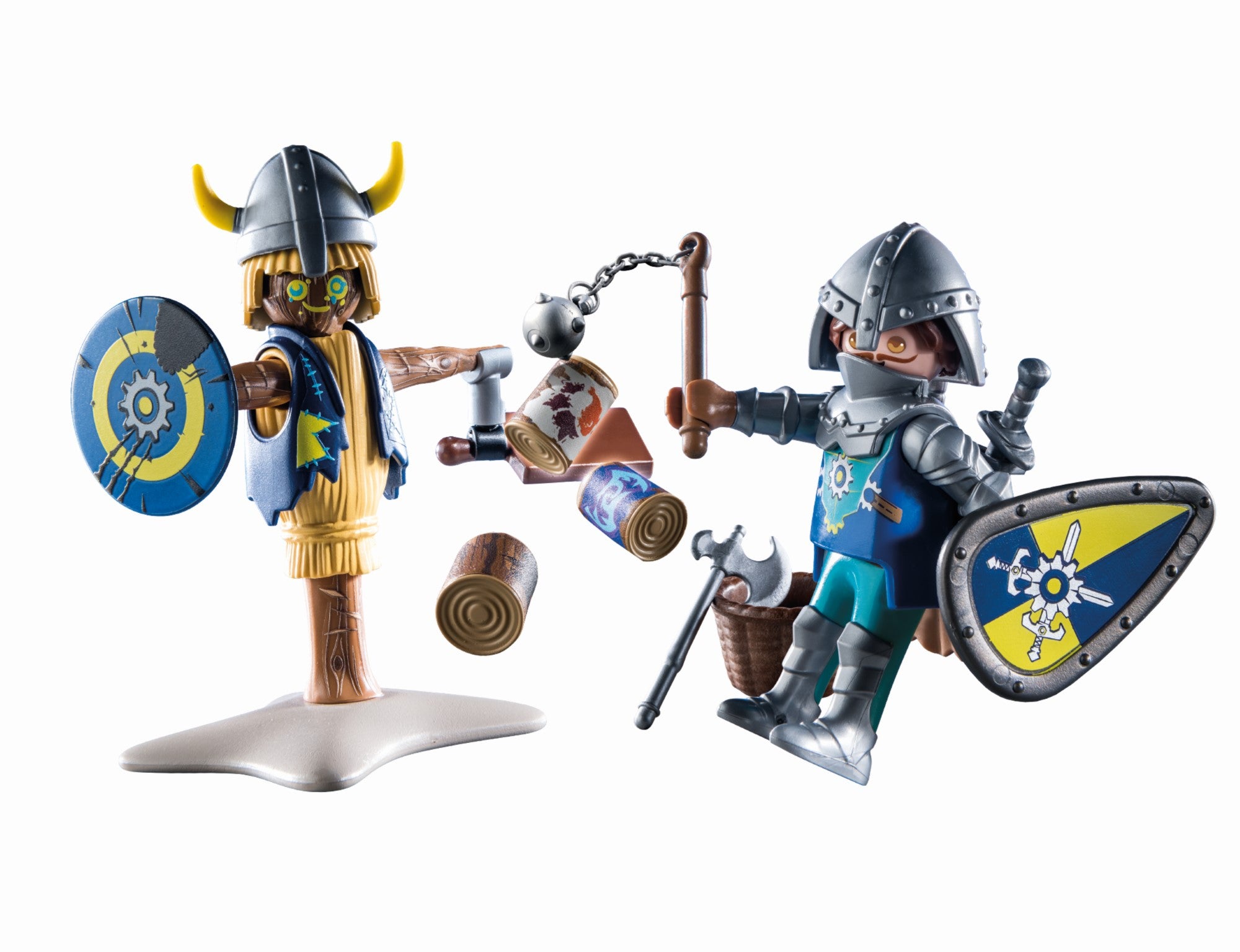 Playmobil, Chevalier N et mannequin d'entrainement