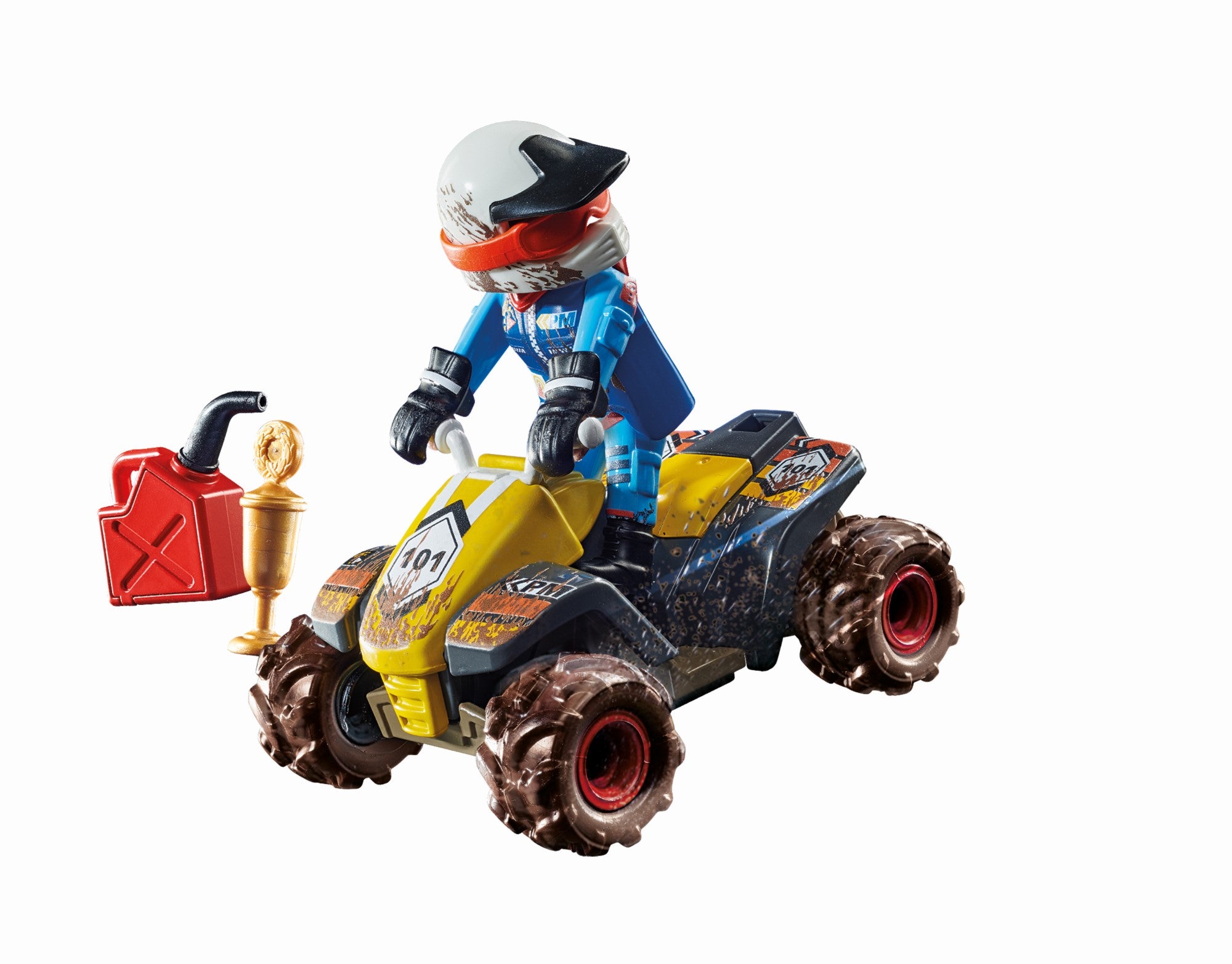 Playmobil, Pilote et quad