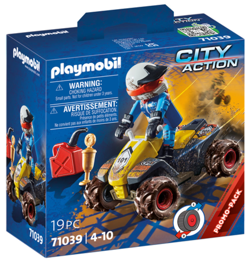 Playmobil, Pilote et quad