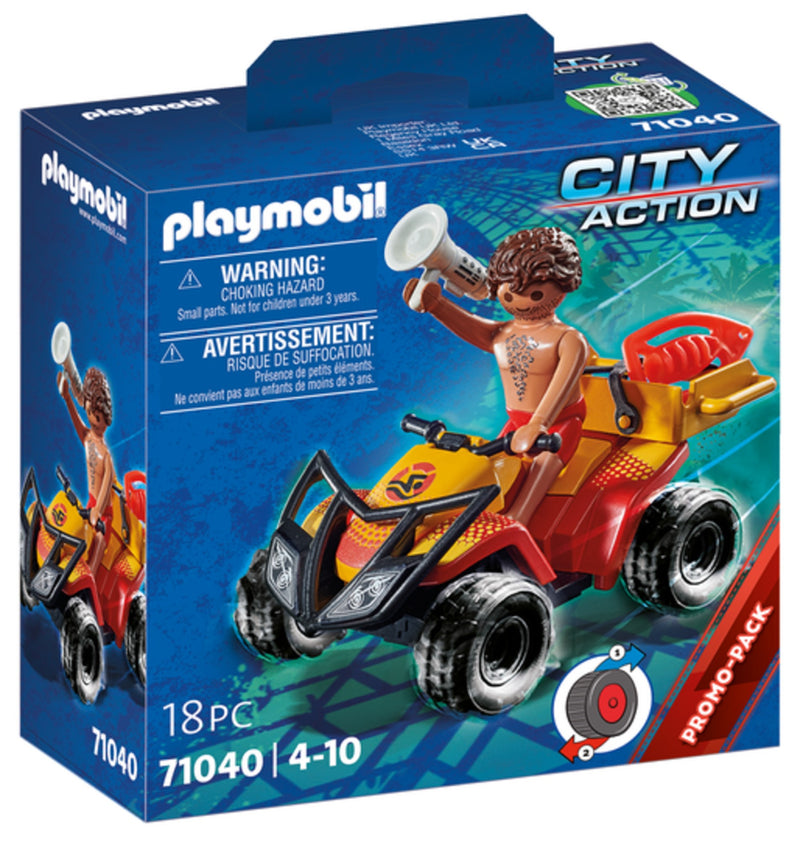 Playmobil, Sauveteur en mer et quad