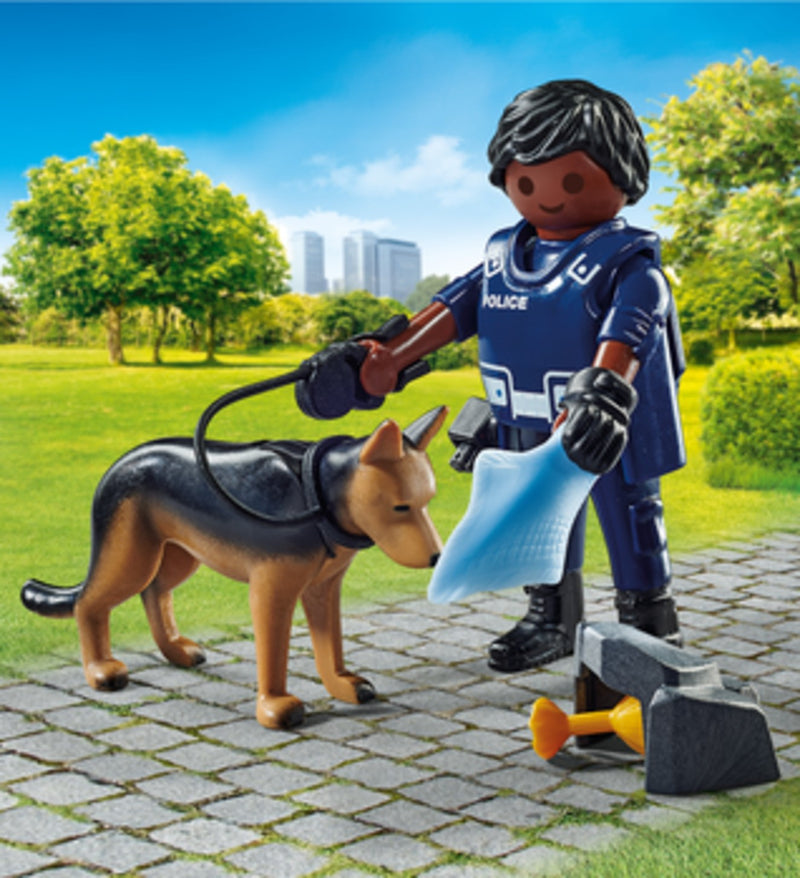 Playmobil, Policier avec chien de détection