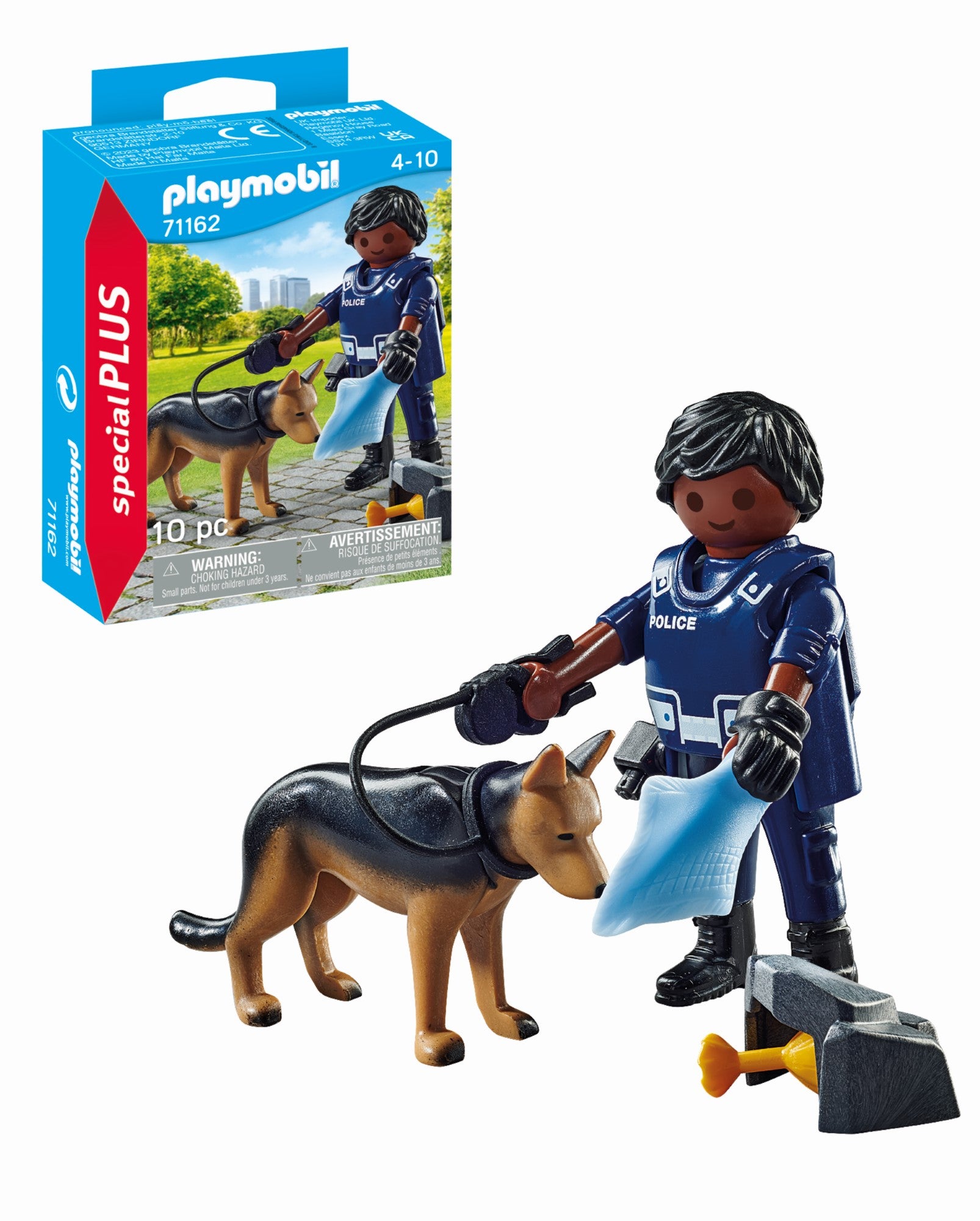 Playmobil, Policier avec chien de détection