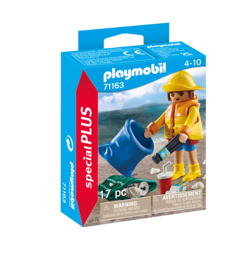 Playmobil, Bénévole ramassage de déchets