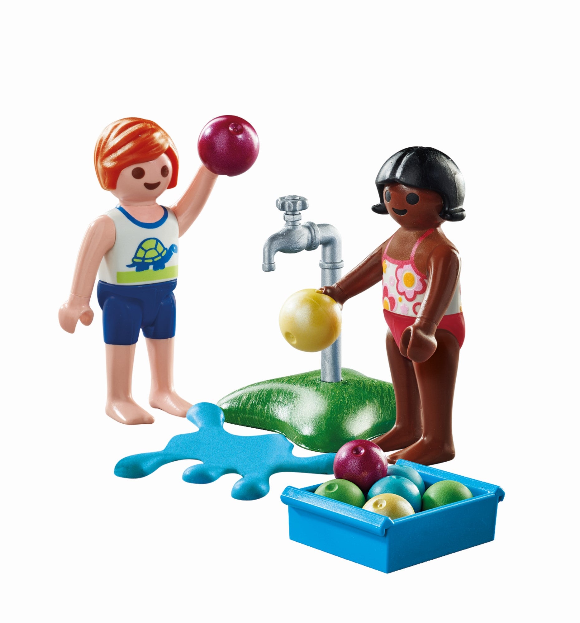 Playmobil, Enfants et ballons d'eau