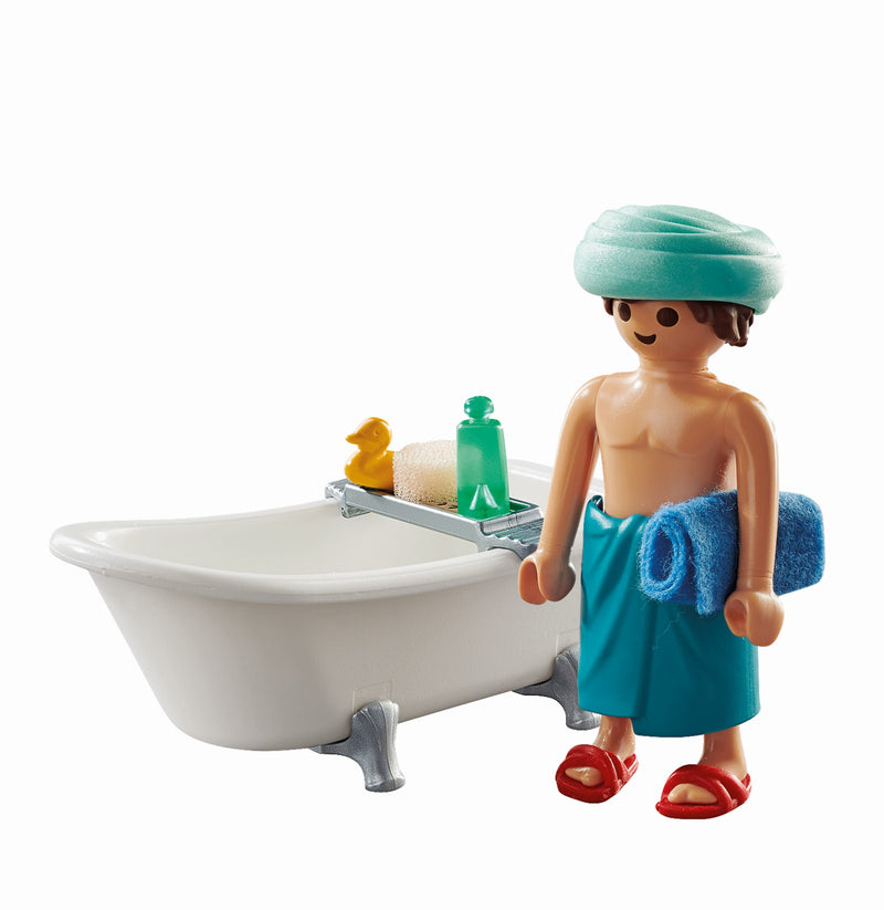 Playmobil, Homme et baignoire