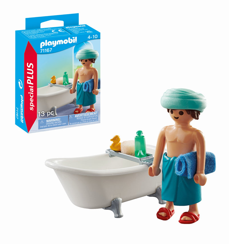 Playmobil, Homme et baignoire