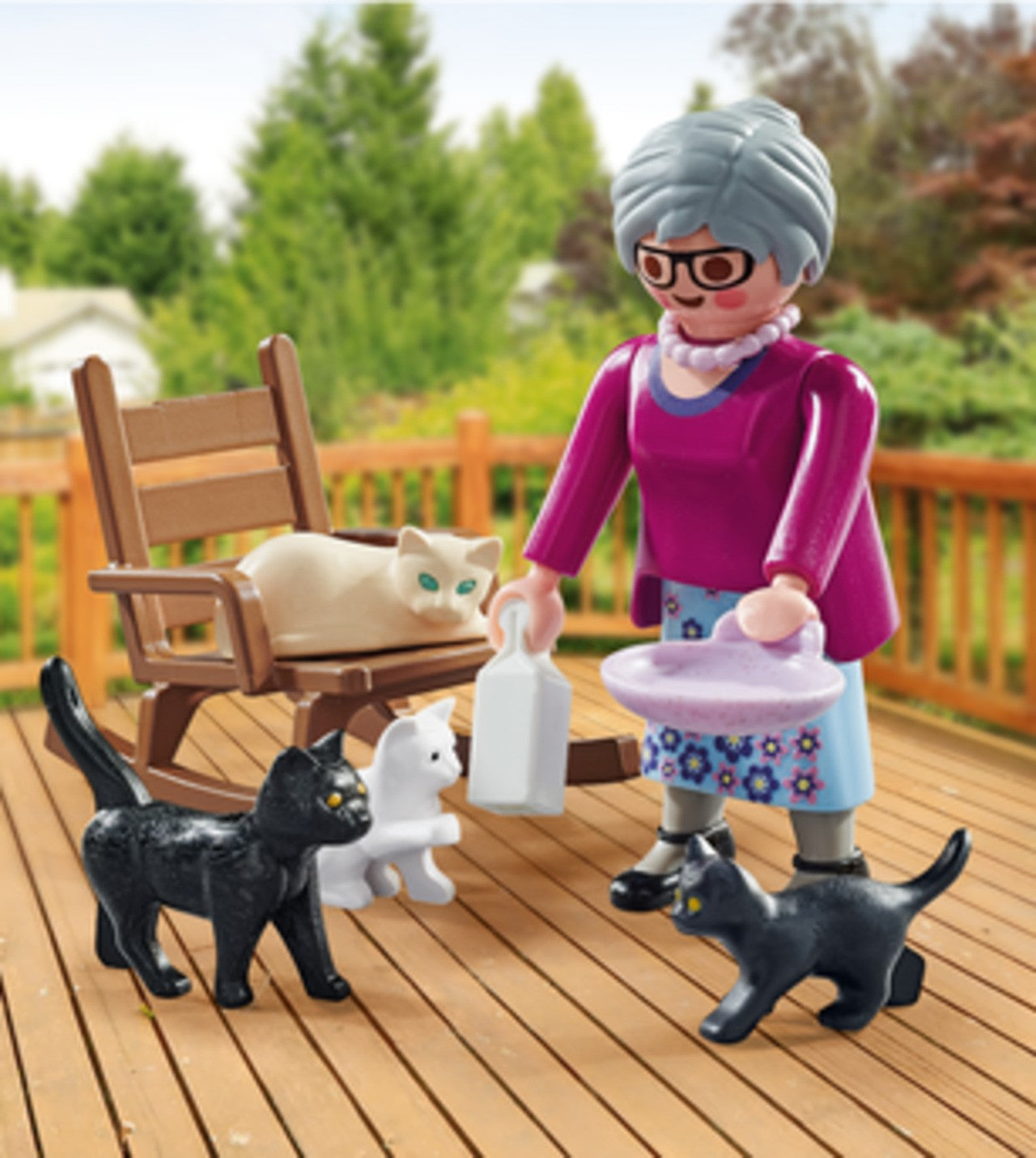 Playmobil, Grand-mère avec chats