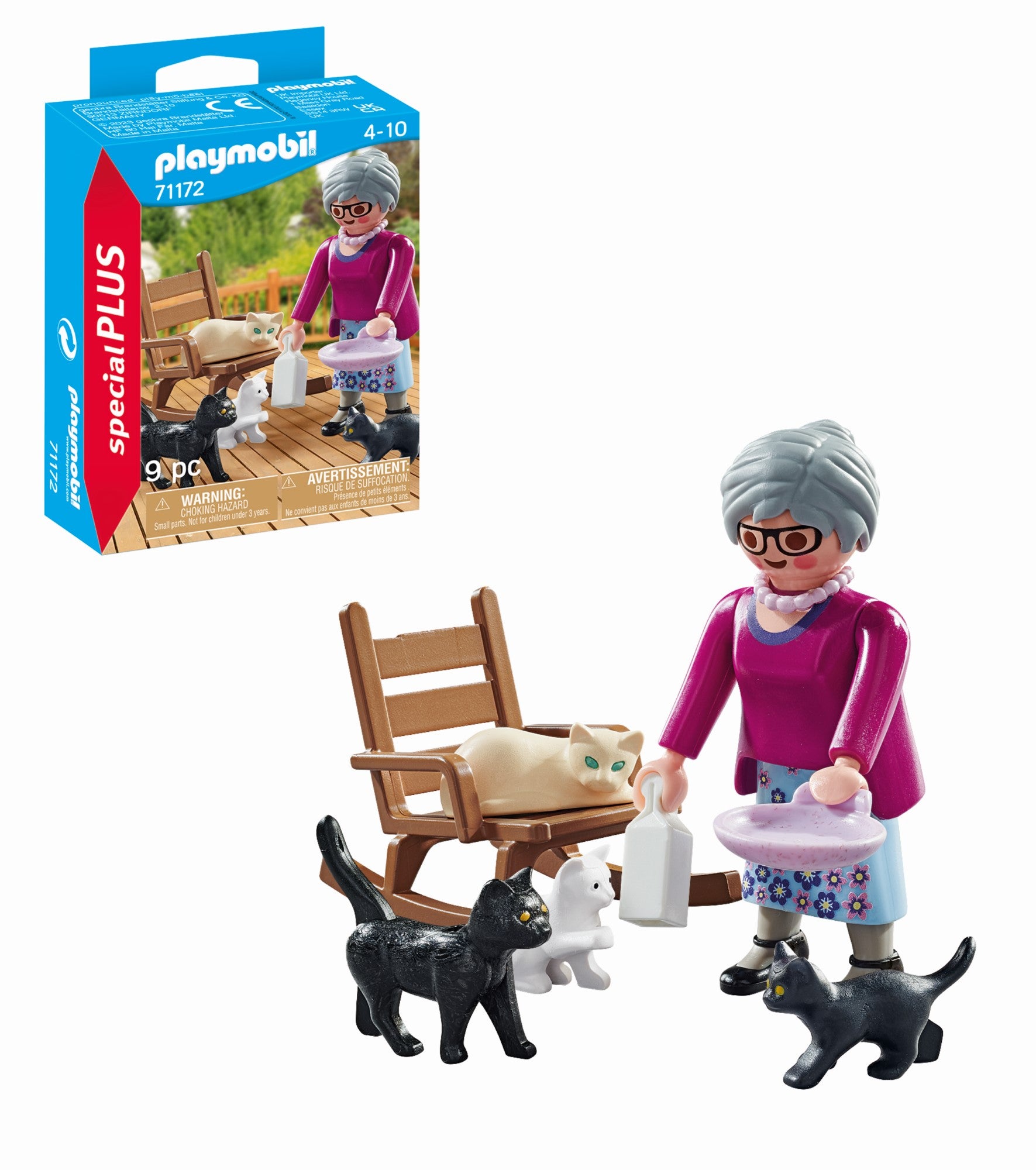 Playmobil, Grand-mère avec chats