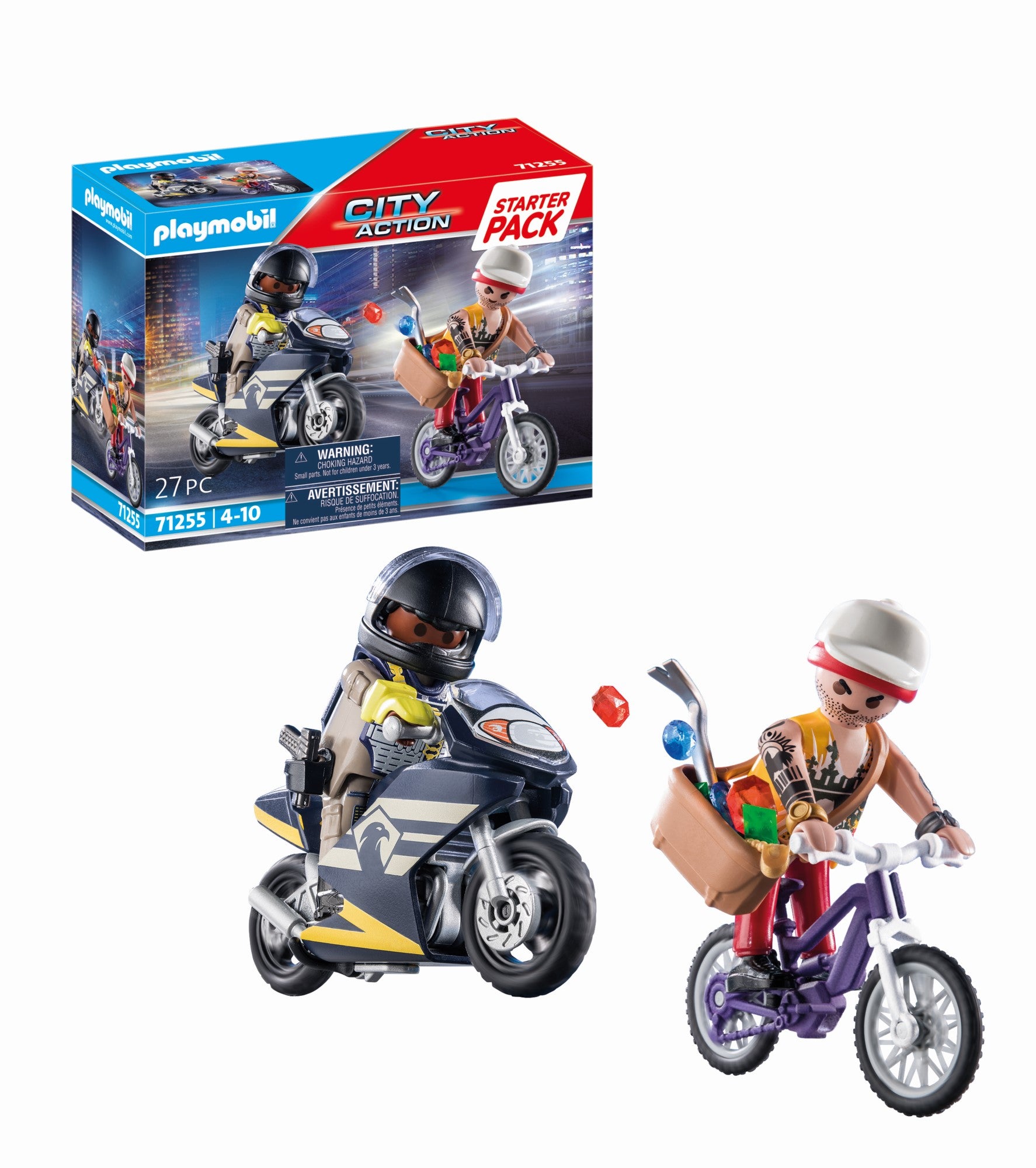 Playmobil, Starter Pack Agent et voleur