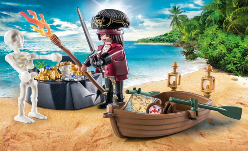 Playmobil, Starter Pack Pirate et barque