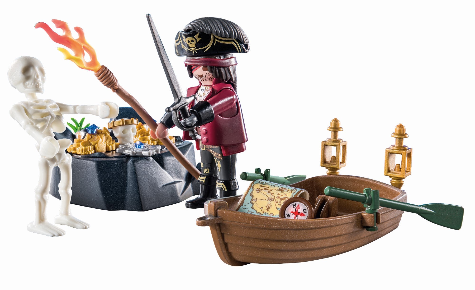 Playmobil, Starter Pack Pirate et barque