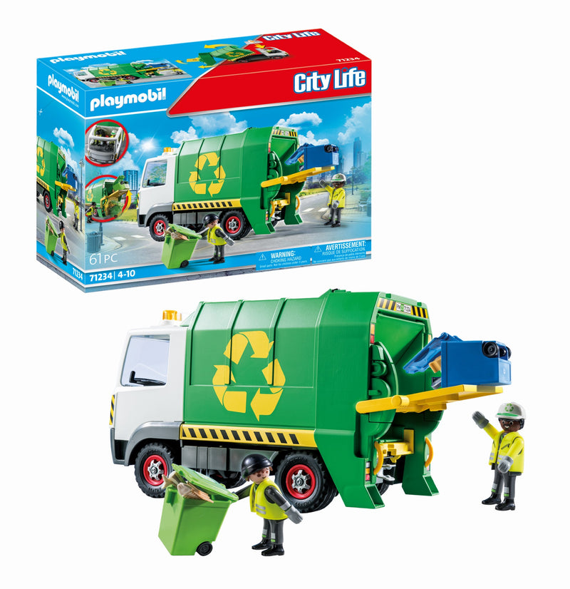 Playmobil - City life - Camion de recyclage