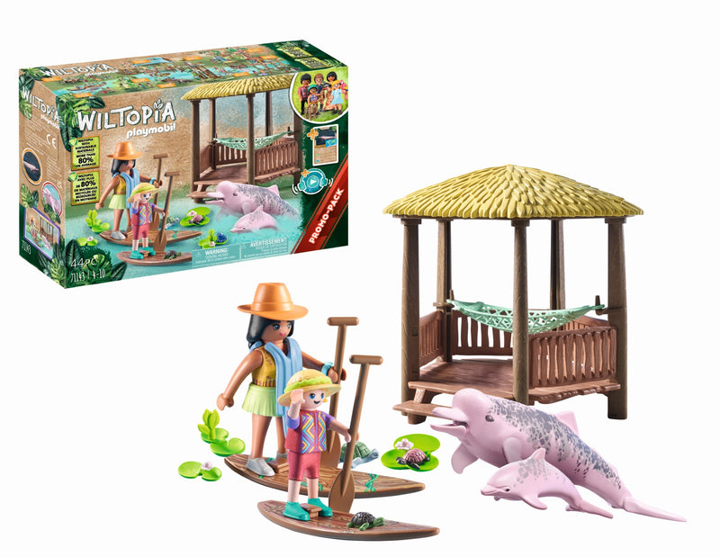 Playmobil, Wiltopia - Paddles et dauphins roses