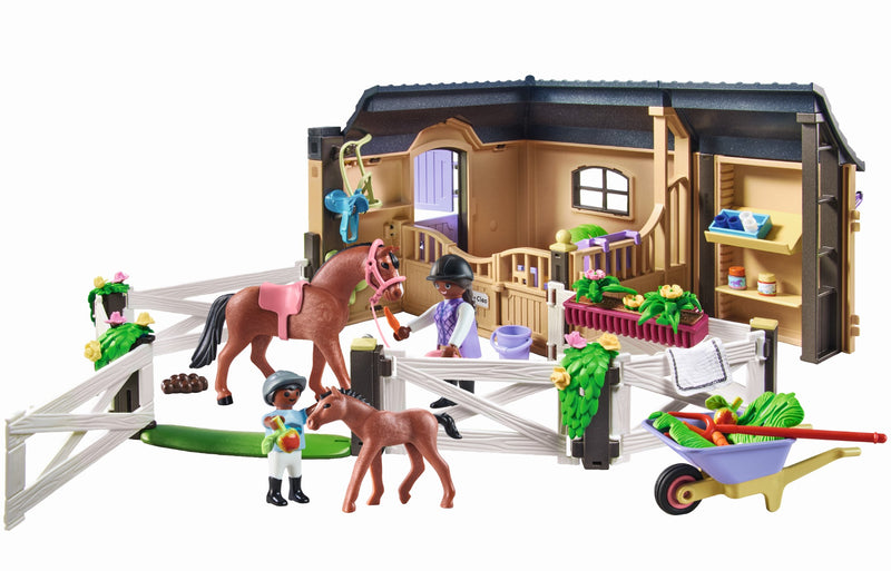 Playmobil, Etable et carriere pour chevaux