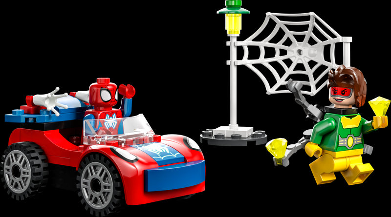 La voiture de Spider-Man et Doc Ock