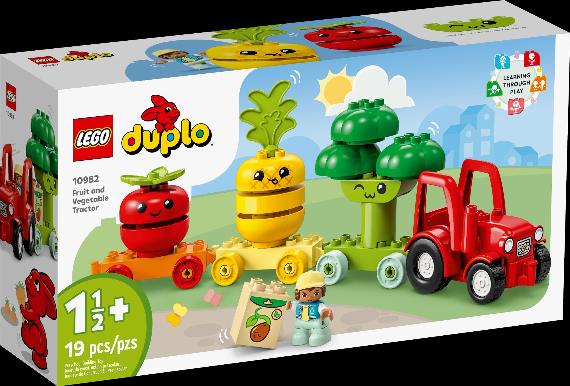 Le tracteur à fruits et légumes