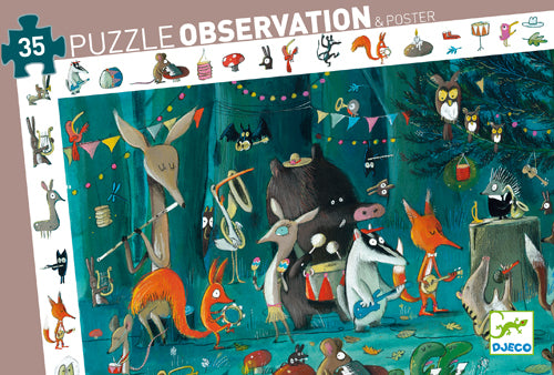 Puzzle observation / l'orchestre, 35 pièces