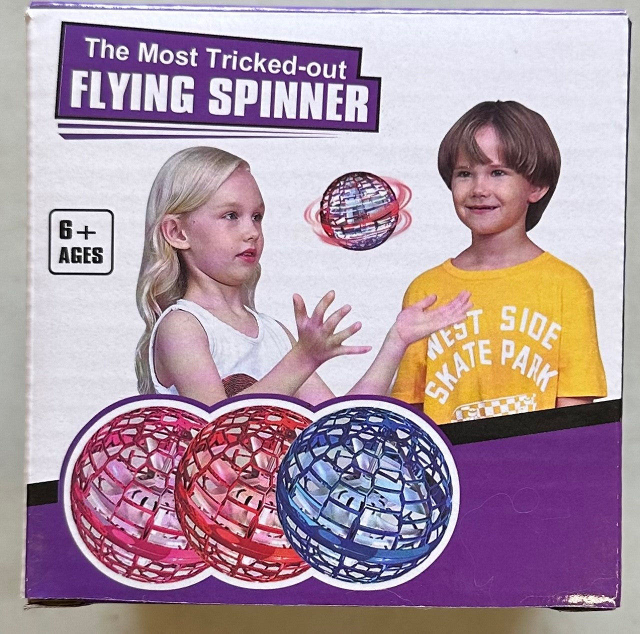 Gyrosphere spinner volant