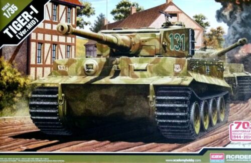 Modèle à coller tiger-1 mid.ver inv44"  1/35