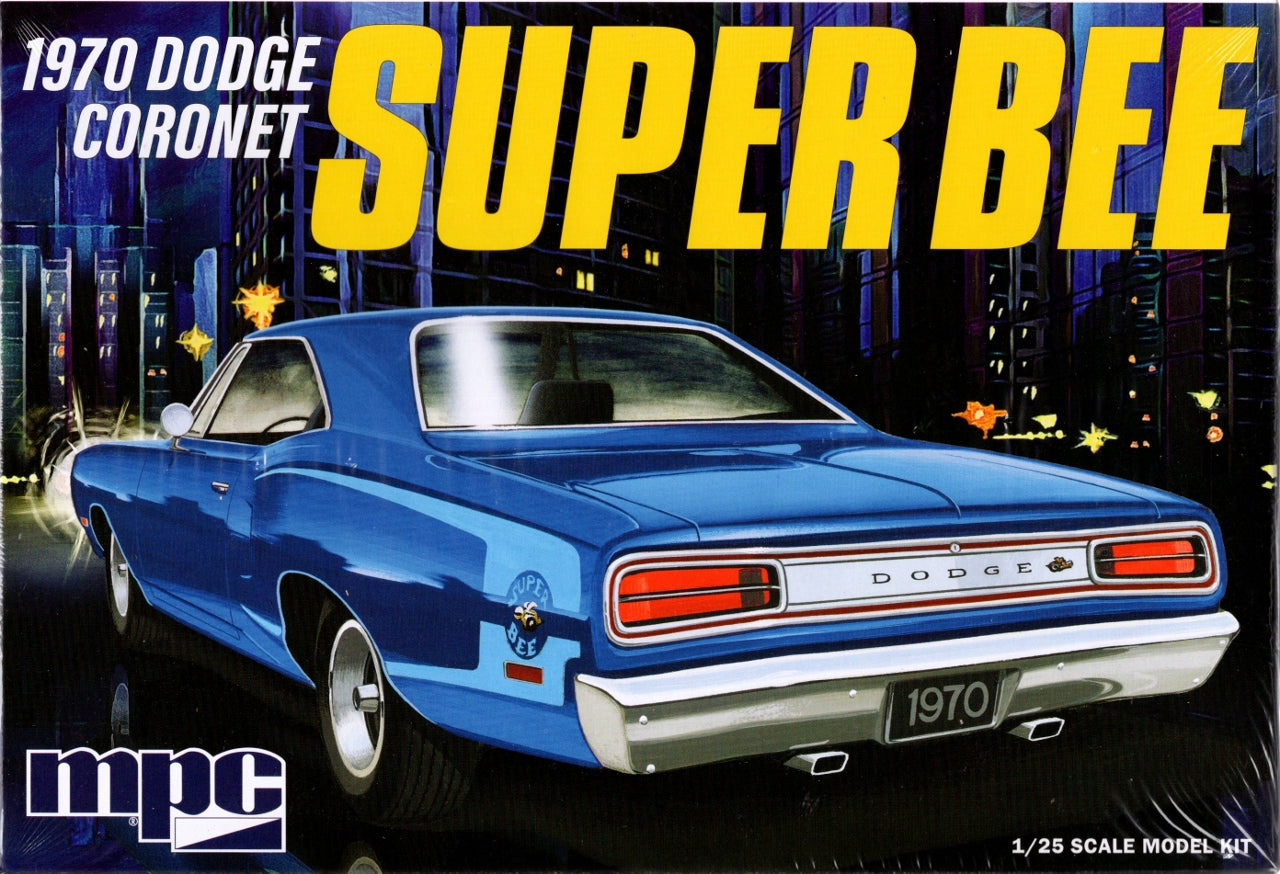 Modèle à coller 70 dodge coronet super bee 1/25