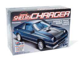 Modèle à coller 86 dodge shelby charger 1/25