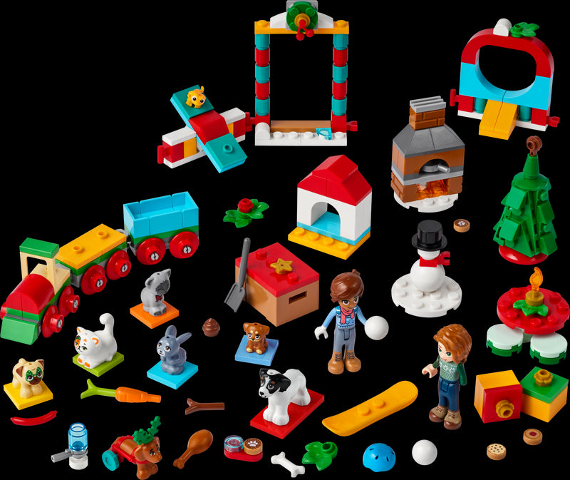 LEGO 41758 Friends Le Calendrier de l'Avent 2023, avec 24 Cadeaux