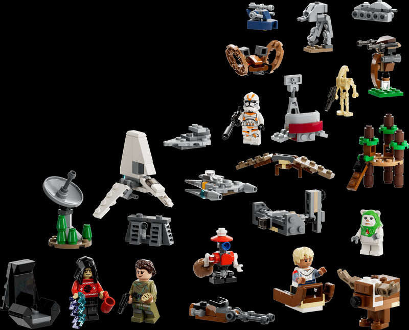 Le calendrier de l’Avent LEGO Star-Wars 2023