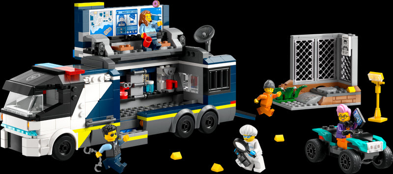Le camion laboratoire mobile police scientifique