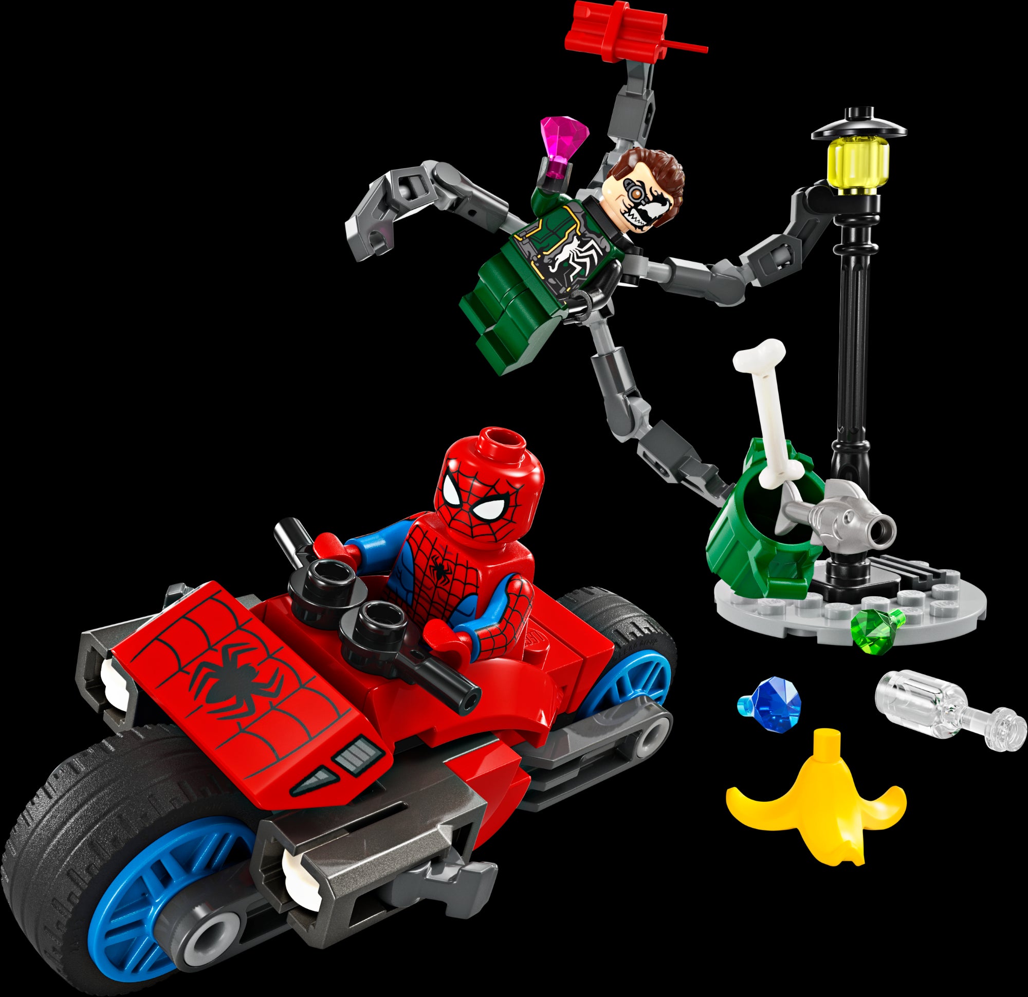 La poursuite à moto : Spider-Man contre Doc Ock